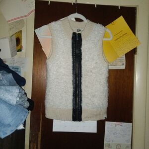 ROXY full Sherpa Zip up Vest